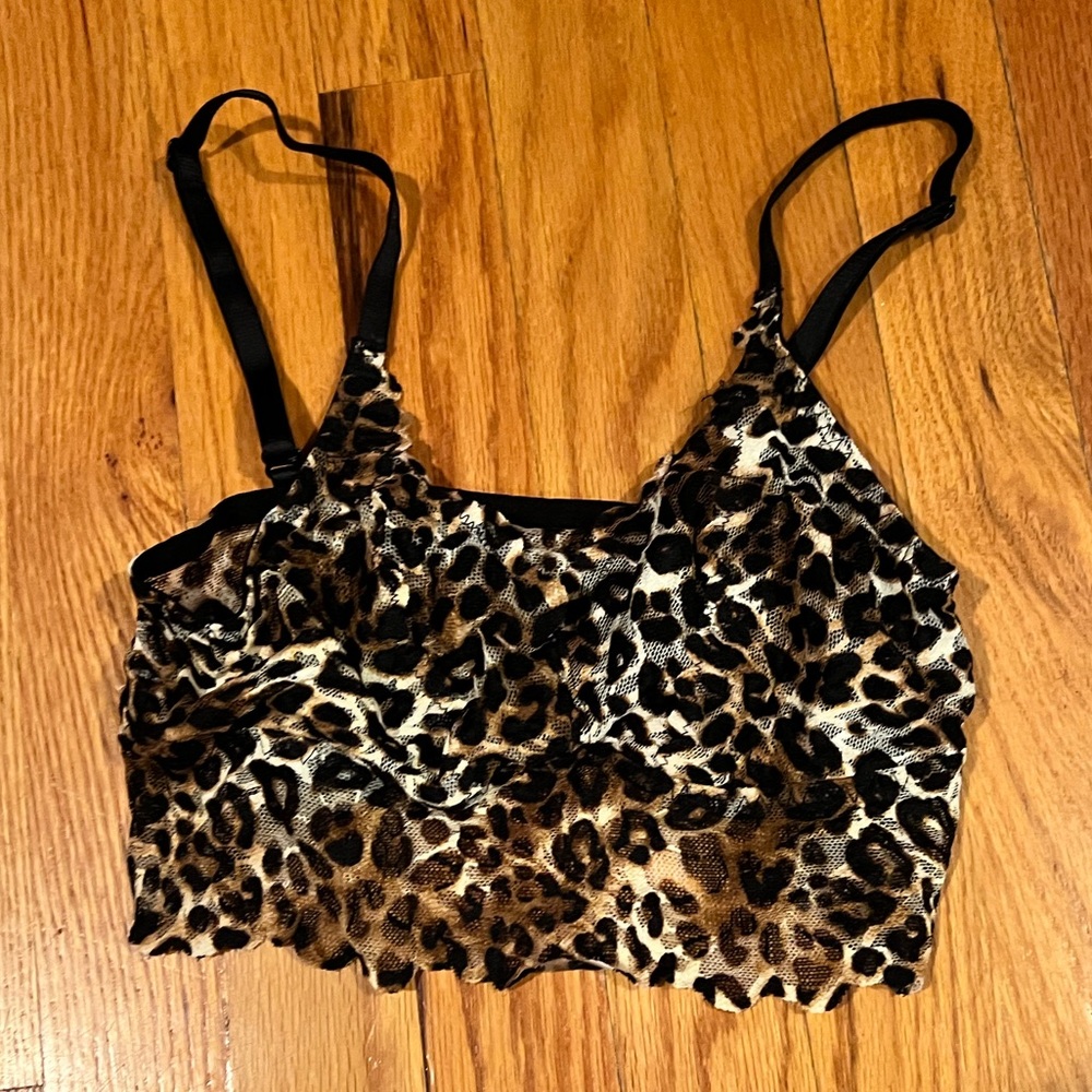 PINK Leopard Bralette